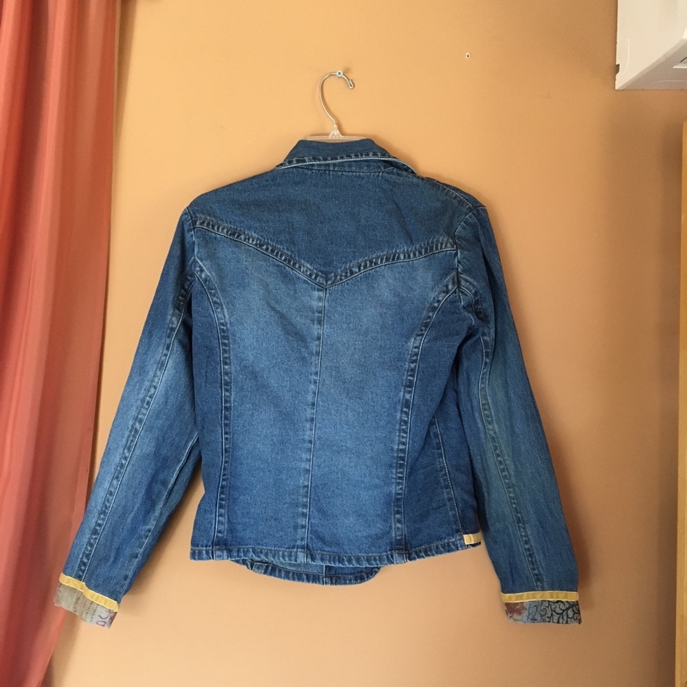 Vintage New Direction Patchwork Denim Jacket - image 6